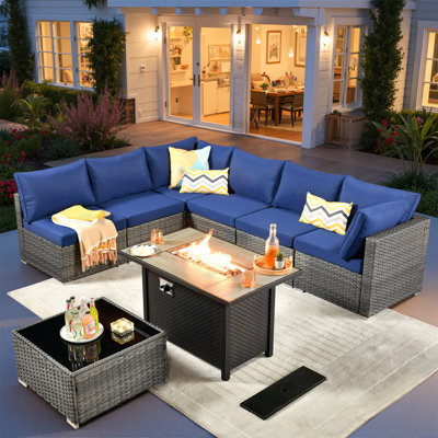 6 - Person Outdoor Seating Group with Cushions