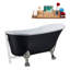 1399.5mm x 680.7mm Soaking Acrylic Bathtub-392690347-392690346