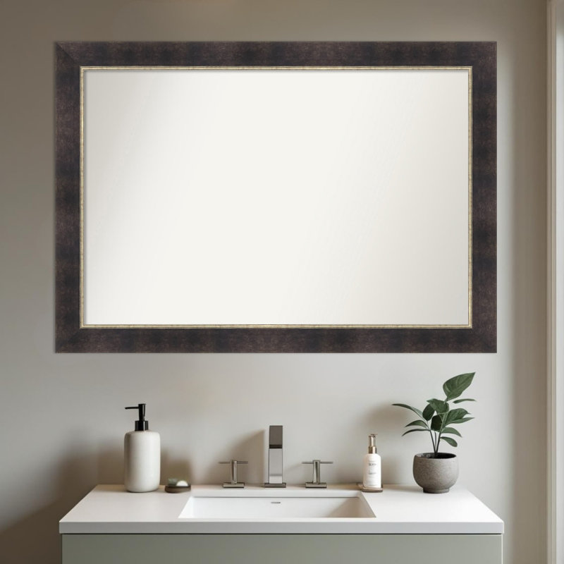 Miroir mural de salle de bain Odin, 28,75 po x 40,75 po