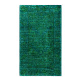 Overyed One-of-a-Kind Rectangle 3'1" X 5'3" Hand Knotted Area Rug