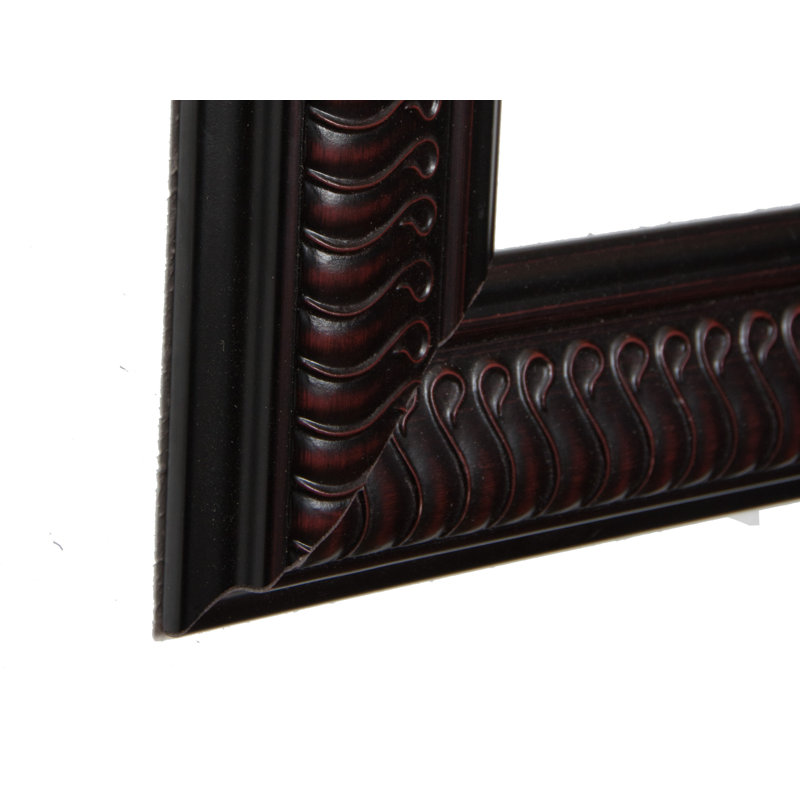 Ellsbury Solid Wood Flat Wall Mirror, 35" H x 41" W
