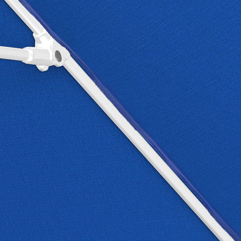 Parasol en aluminium 9 po, Bleu