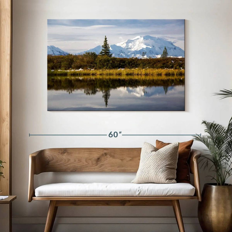 Alvord Denali Greenwoods, 32" H x 48" W