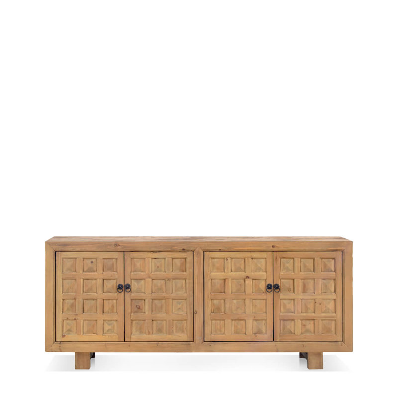 Kilby 4 - Door Standard Accent Cabinet, Brown