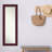 Dunois Solid Wood Rectangle Wall Mirror