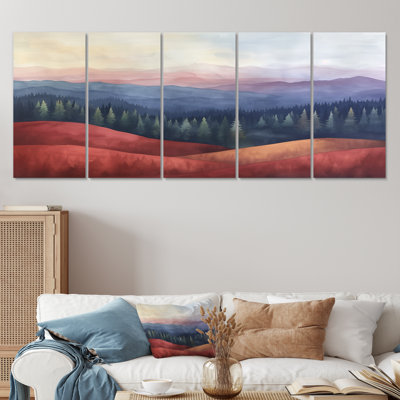 Christner - campagne, ensemble d'art sur toile
