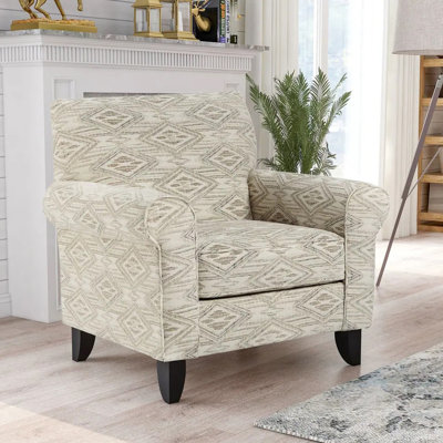 Chaise d'appoint transitionnelle de 38,4 po de largeur, Diamond Multi