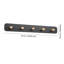 Alkes Steel LED Flush Mounted Sconce