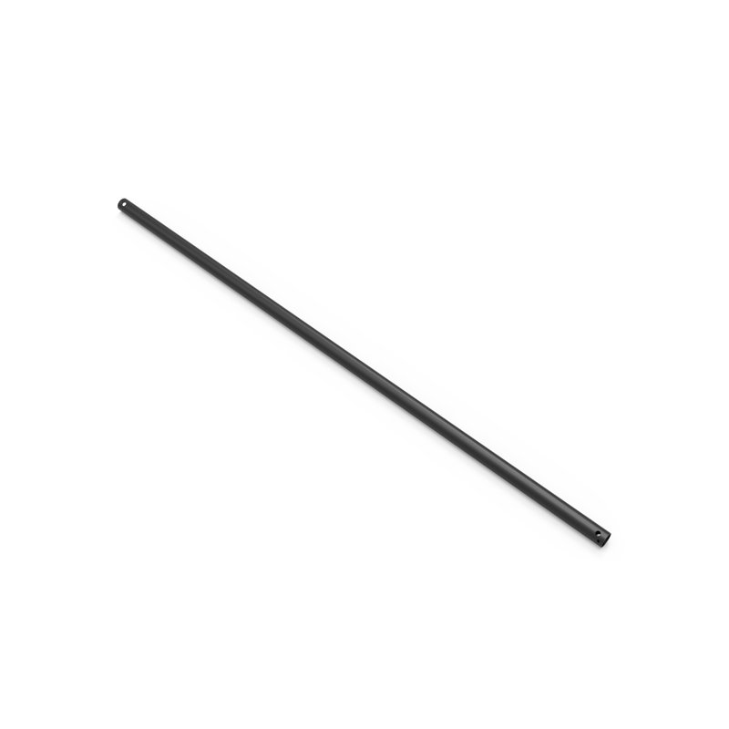 Smart Ceiling Fan Downrod, Black, 36" H x 0.81" W x 0.81" D