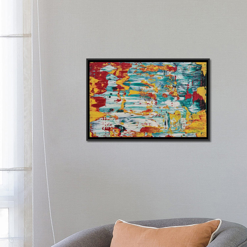 «Blown», reproduction sur toile, H 18 po x l 26 po x P 1,5 po, Toile avec cadre noir
