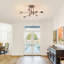 Coblitz 6 - Light 62cm Dimmable Sputnik Sphere Semi Flush Mount Chandelier