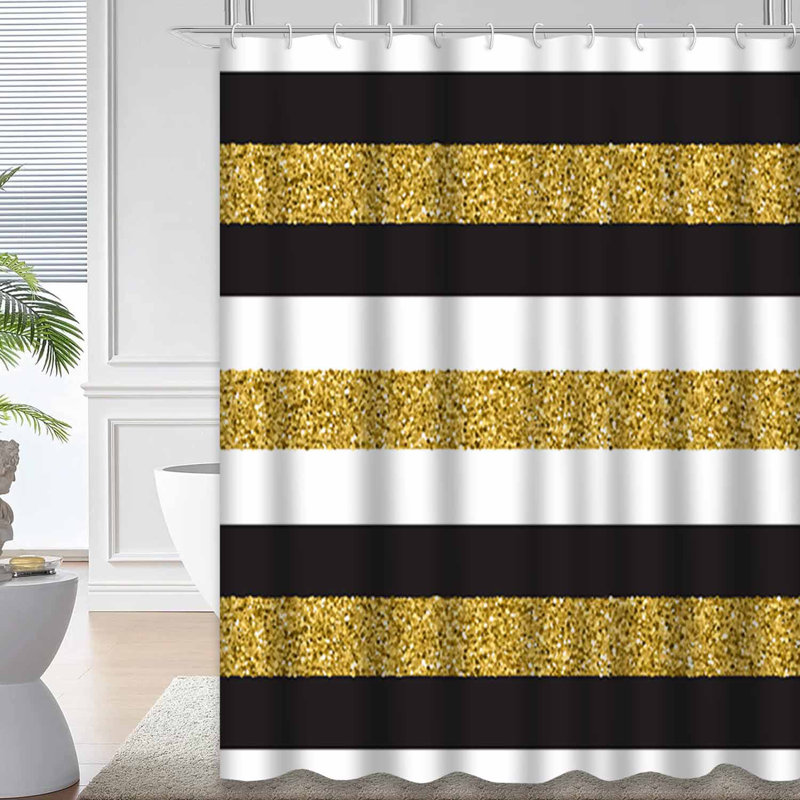 Rideau de douche Trendy Striped, 72" L x 78" W