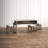 Zenna 3 - Person Solid Wood Solid Wood Top Trestle Dining Set