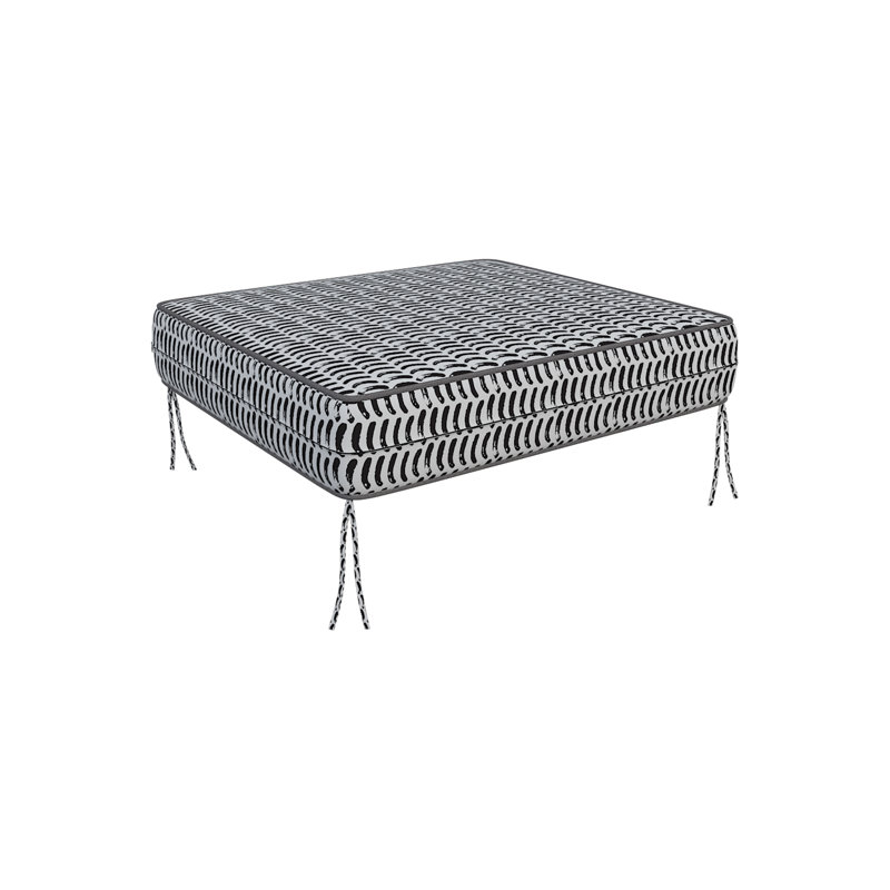 Patio Cushion Covers (Set of 4), Weather resistant Covers for Patio Outdoor Sofa Chairs Seats, with Zippers (Covers Only) 