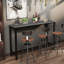 Maurietta Stone Top Metal Base Dining Table-1771654861