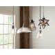 Frenchie Single Light Glass Dimmable Pendant