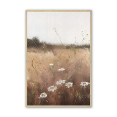 Misty Meadows I, reproduction d'art encadrée