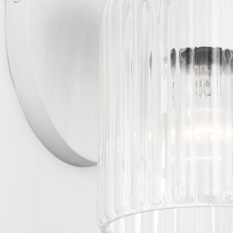 Petite applique Eisele de Génération Lighting , Une lumière, Blanc mat, H 8,375 po x l 5 po x P 6 po