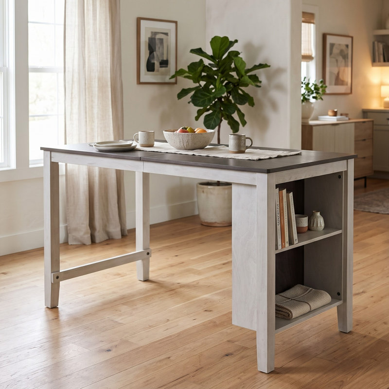 Angelino Solid Wood Base Dining Table