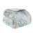 6 Piece Oversized Cotton Comforter Set With Throw Pillow Blue Queen