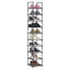 Ayleth 10 Pair Stackable Shoe Rack