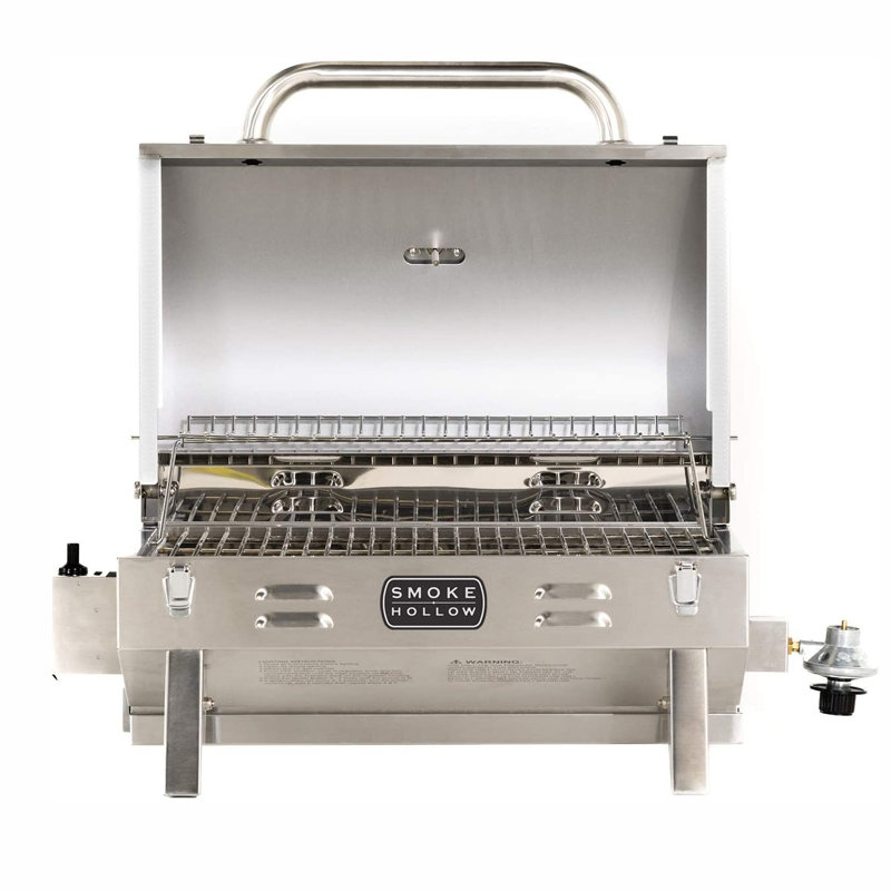 Masterbuilt Propane Tabletop Stainless Steel 1 Burner Outdoor Grill
