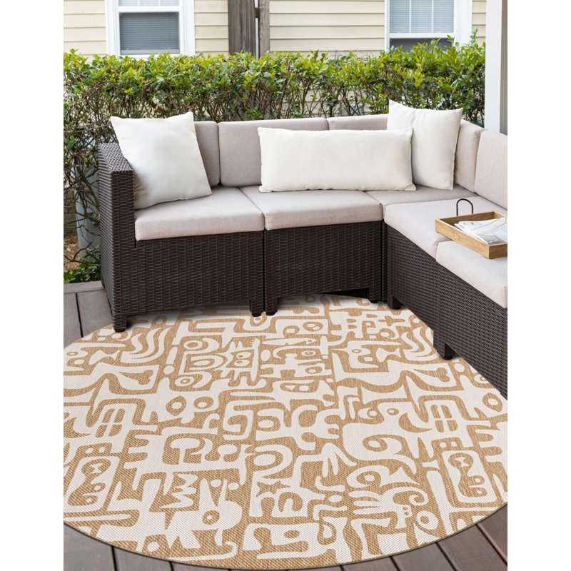Tapis Aucun Nykeia, Rond 3 pi 1 po