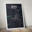 Bern City Map - No Frame Print-1973225969