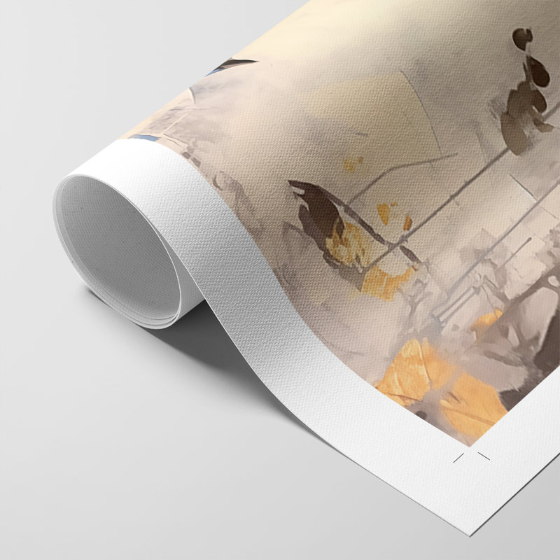ANIMAUX série Dxxvi - impression sur toile seulement - non encadrée, H 27 po x l 18 po