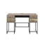 Bureau Ripple en chêne rustique et noir