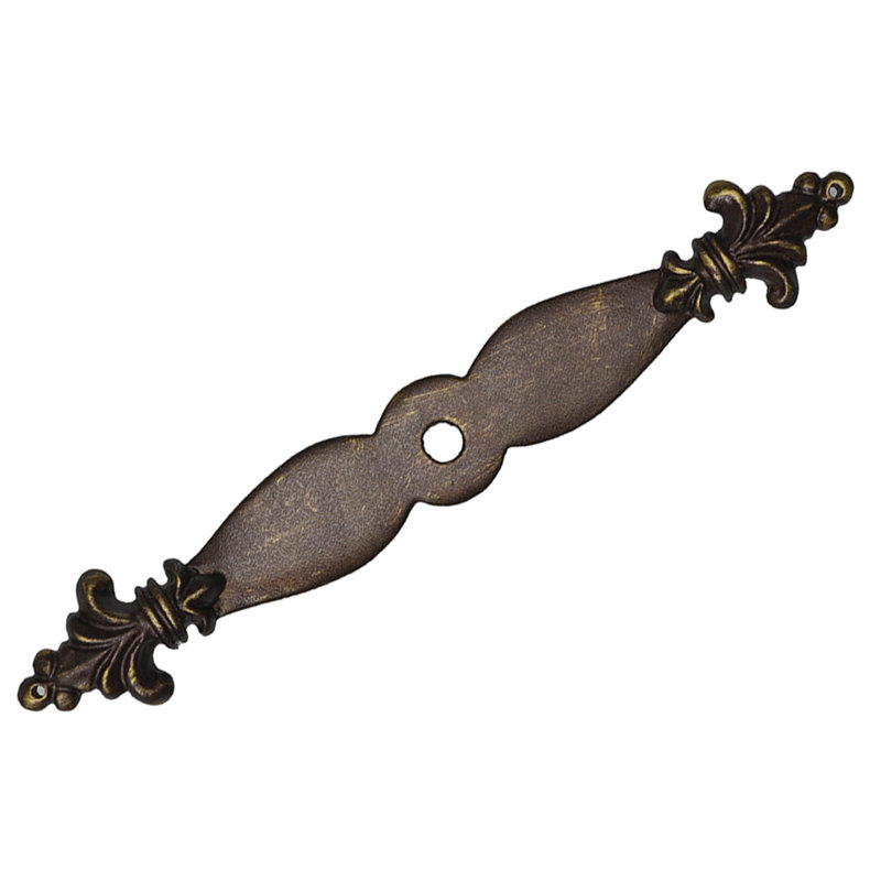 Charlemagne large escutcheon in Chalice, Antique Brass