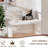 Seamas Bamboo Bench, Farmhouse Dining Bench Entryway Bench for Living Room, Hallway, Bedroom, Bathroom-540965412-558768653