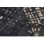Wool Area Rug in Black, Blue, White
