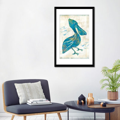 «On the Waves V» par Sue Schlabach - reproduction d'art sur toile tendue