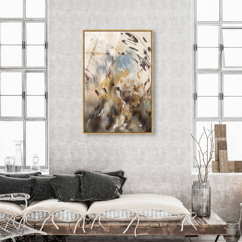 Leave it All behind High-Gloss Frameless Acrylic Glass Wall Art Abstract Print by Oliver Gal, Ready to Hang, 10 x 15