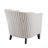 Upholstered Stripe Barrel Chair