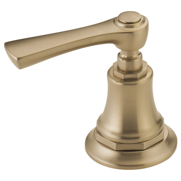 Rook® Widespread Bathroom Faucet with Drain Assembly, Luxe Gold, 1.2, Lever