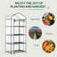Ahrianna 14.6 Ft W x 8.7 Ft D Greenhouse-238621060