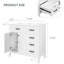 Armoire de salle de bain blanche avec tiroirs-1604093764