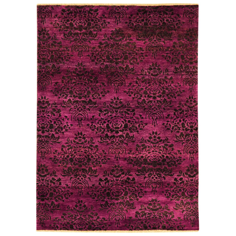 Damask Hand Woven 120cm X 180cm Area Rug