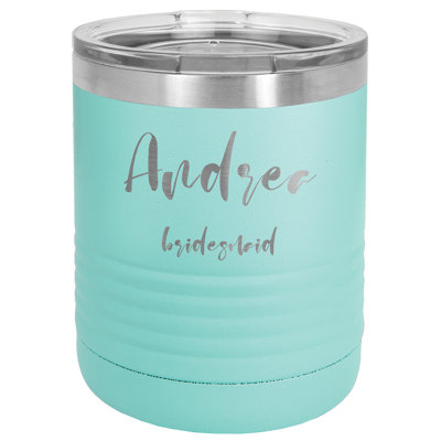 10 oz Tasse de voyage en acier inoxydable isolée sous vide