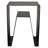 Quintin Steel Top End Table