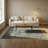 Pender Teal Fuschia Oriental Vintage Look Cotton Chenille Area Rug-1154588153