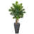 63'' Faux Palm Tree in Stone Planter