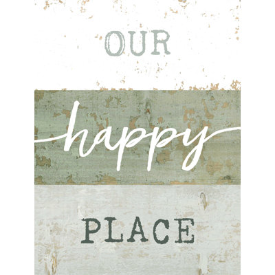 " Our Happy Place Textured Panels "