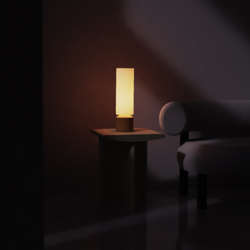 Lago Medium Table Light, Mustard
