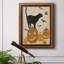 «Pumpkin Patch Cats I», toile encadrée de qualité supérieure - prête à être accrochée-2051509764