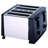 Brentwood Applicances 4 Slice Long Slot Toaster-1752718090