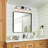 Vendramin 4-Light Black Dimmable Vanity Light-1681620618