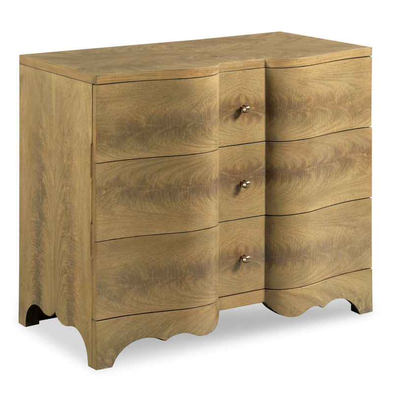Celerie Kemble 3 - Drawer Dresser, Tan